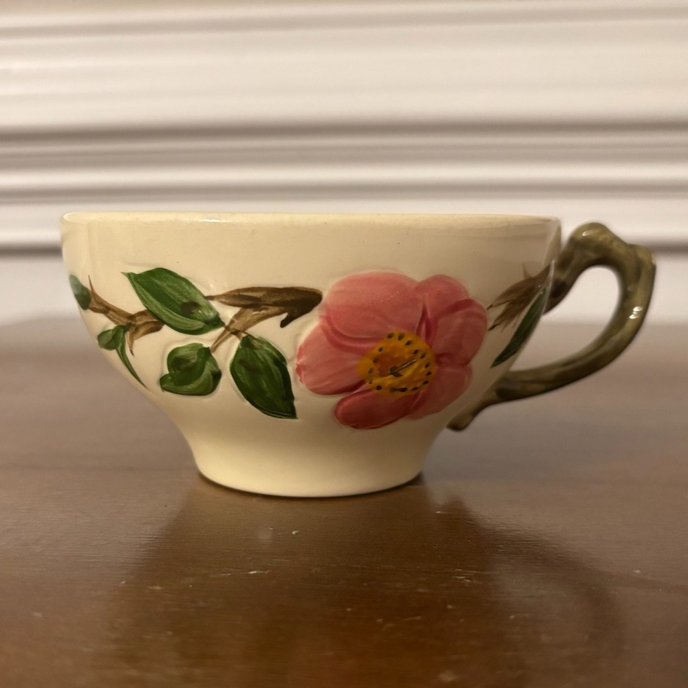 Vintage Franciscan Desert Rose China USA‎ set of 4 Teacups